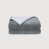 Frazada Pesada Minky-Sherpa Antiestrés Mejora el Sueño