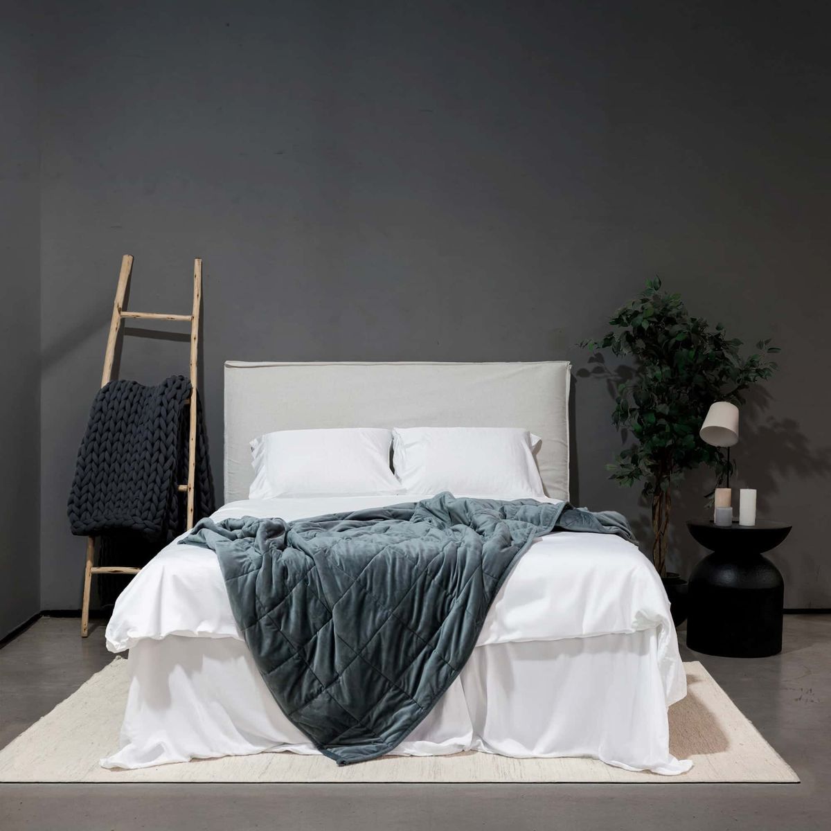 HYPNOS - Frazada Pesada Minky Antiestrés Mejora el Sueño