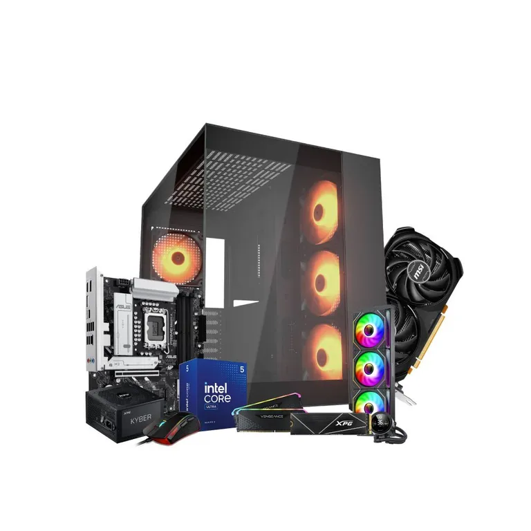 GENERICO PC GAMER - Intel Core Ultra 5-225F - RTX 4060 8GB - RAM