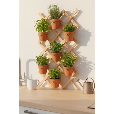 Imagen 2 del producto PACK 5 unidades - Enrejado Madera 60x120 cm - sin marco