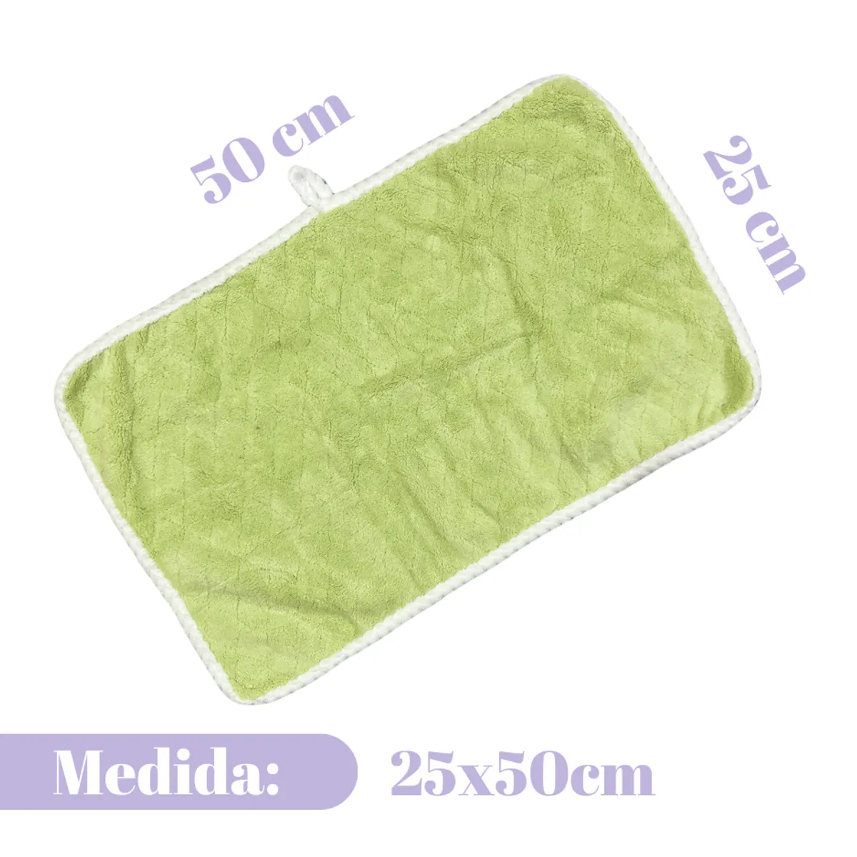 GARSIL - Set 6 Toalla Parvulo Jardin Niño Niña 25x50 Suave Absorbente Surtido
