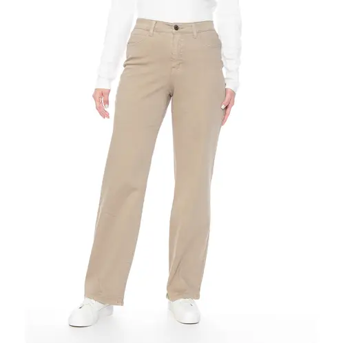 WADOS - PANTALON RECTO TIRO ALTO PRETINA BASICA 1 BOTON