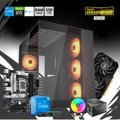 GENERICO - PC GAMER SILVER - INTEL Core i5 12400F - RAM 32GB - SSD 1TB - RTX 4060 VENTUS