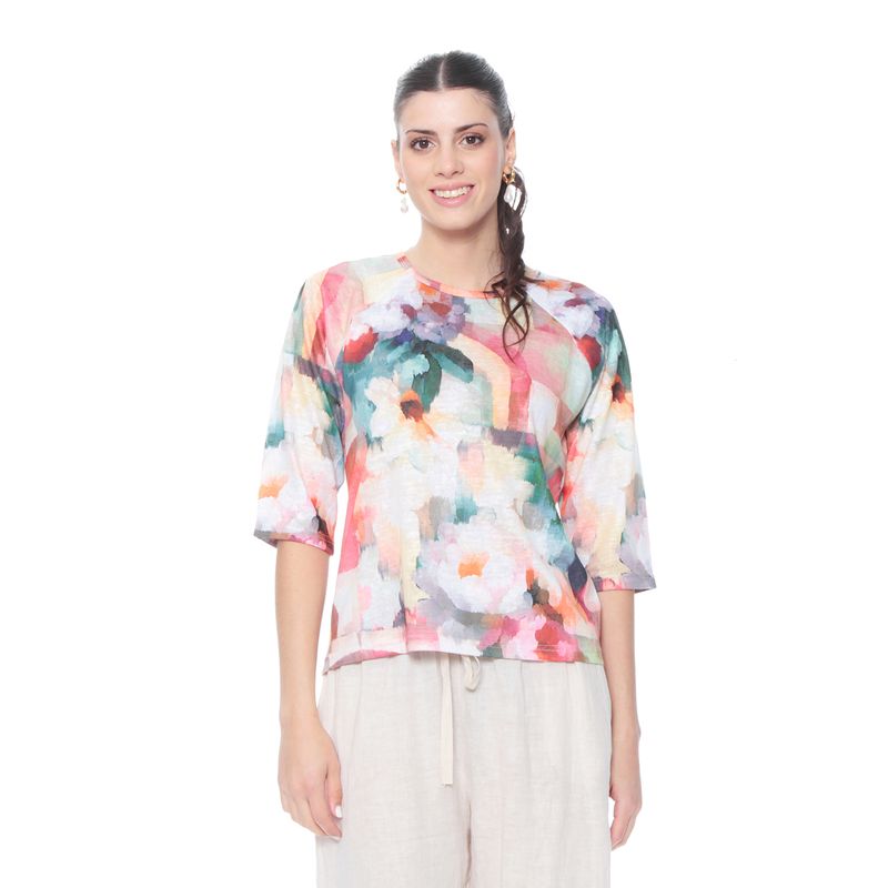 WADOS - POLERA MANGA CORTA SUBLIMADO ESCOTE REDONDO