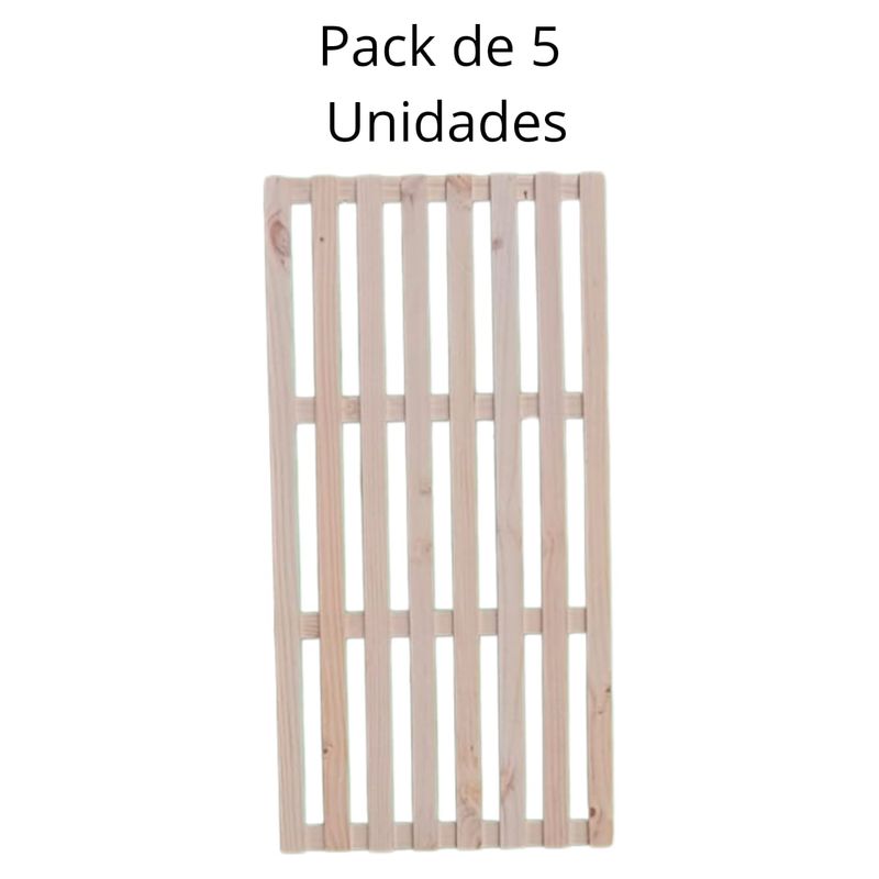 GENERICO - Pack 5 unidades - Corta Vista HORIZONTAL 60x120 cm