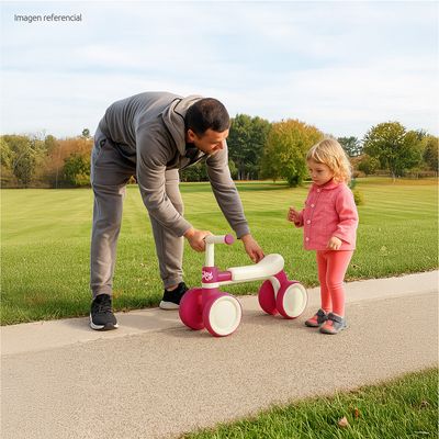 Imagen 2 del producto Correpasillos Triciclo Infantil de 4 Ruedas Fiori Rojo