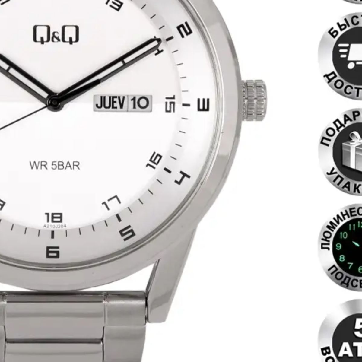 QYQ - RELOJ QYQ A210J204Y HOMBRE ANALOGO METAL