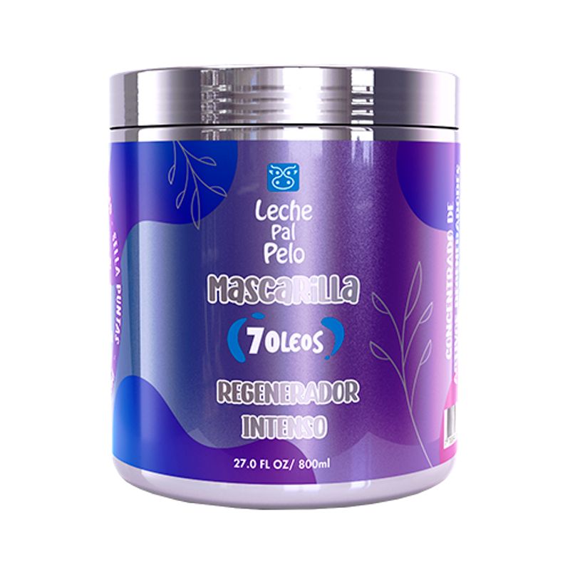 LECHE PAL PELO - Mascarilla 7 oleos 800 ML