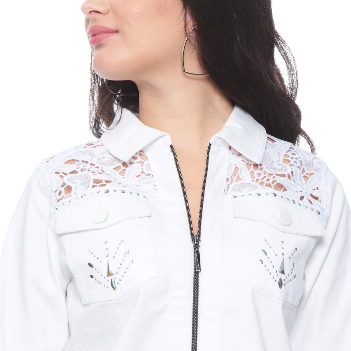 WADOS - CHAQUETA MANGA LARGA CON APLICACION EN CANESU