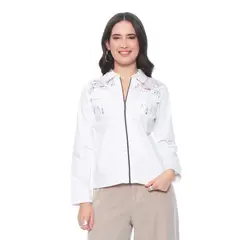 WADOS - CHAQUETA MANGA LARGA CON APLICACION EN CANESU