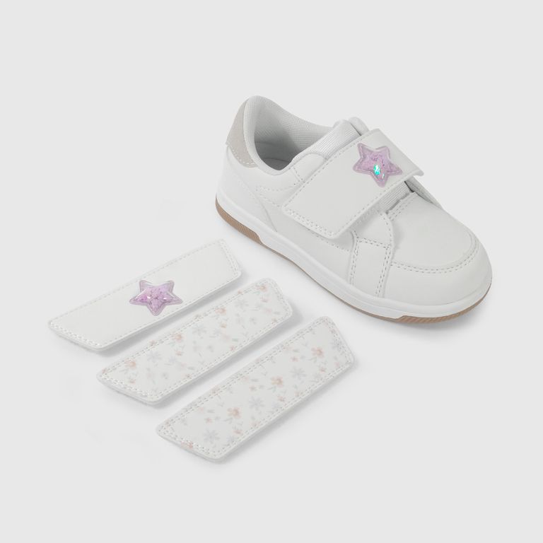 Zapatilla Niña Blanco