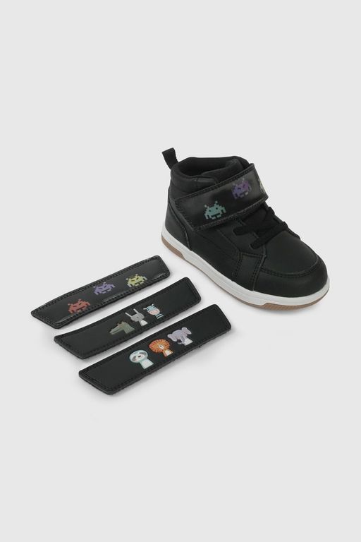 Zapatilla Niño Negro