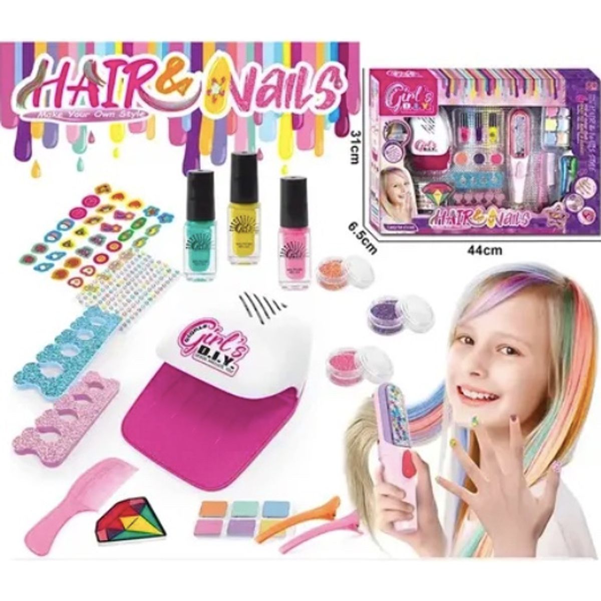 ATLAS - Kit Manicure Infantil