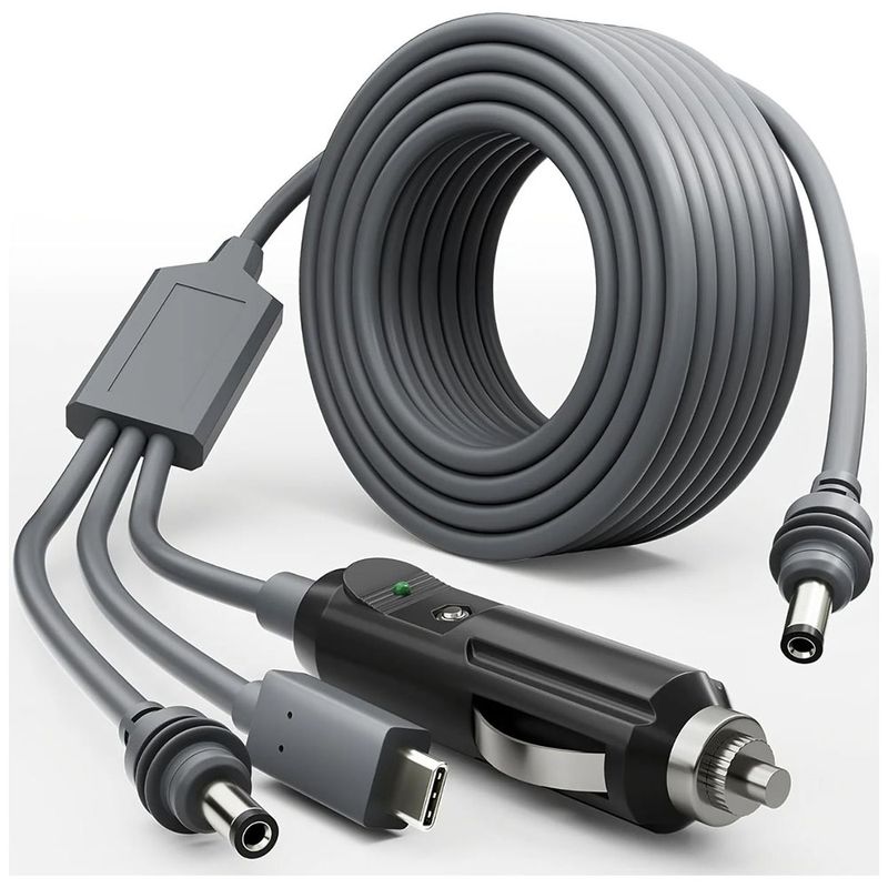 GENERICO - Cable de Carga DC Auto Para Starlink Mini 3 Metros