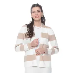 WADOS - CHALECO ABIERTO MANGA LARGA LISTADO