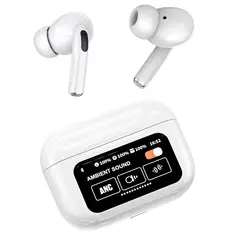 HANVEK - Audífonos Bluetooth A9 Pro con Cancelación de Ruido ANC + ENC