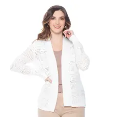 WADOS - CHALECO MANGA LARGA ESTILO CROCHET