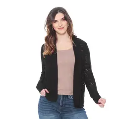 WADOS - CHALECO MANGA LARGA ESTILO CROCHET