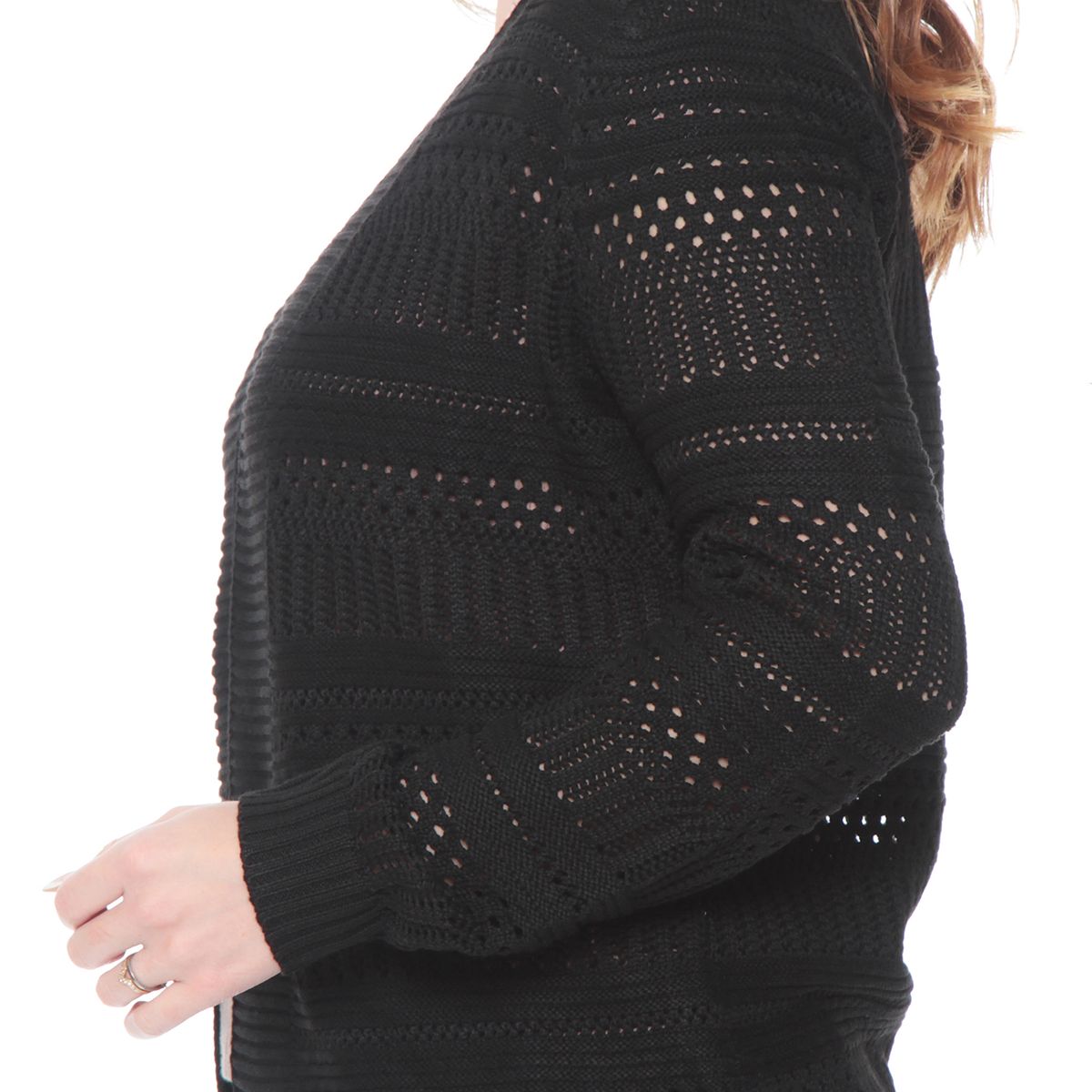 WADOS - CHALECO MANGA LARGA ESTILO CROCHET