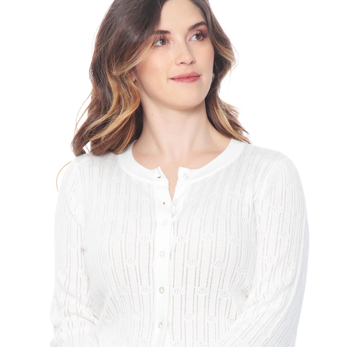 WADOS - CHALECO MANGA 3/4 ABOTONADO EN EL DELANTERO