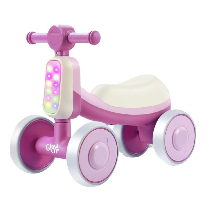 GLOWUP - Triciclo Infantil con Luz y Sonido Bambi Magenta GlowUp
