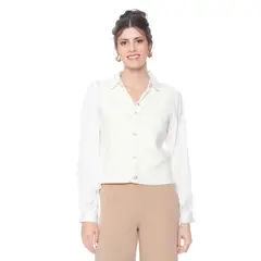 WADOS - CHALECO SIN MANGA ABOTONADO EN DELANTERO