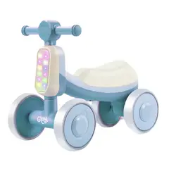 GLOWUP - Triciclo Infantil con Luz y Sonido Bambi Azul