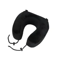 Almohada Cervical Enrollable para Viaje Negro
