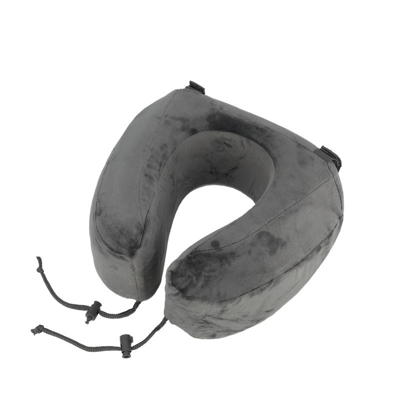 SAXOLINE - Almohada Cervical Enrollable para Viaje Saxoline Gris