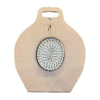 Chupalla de Huaso Fina Jaspeada Tradicional con Porta Sombrero