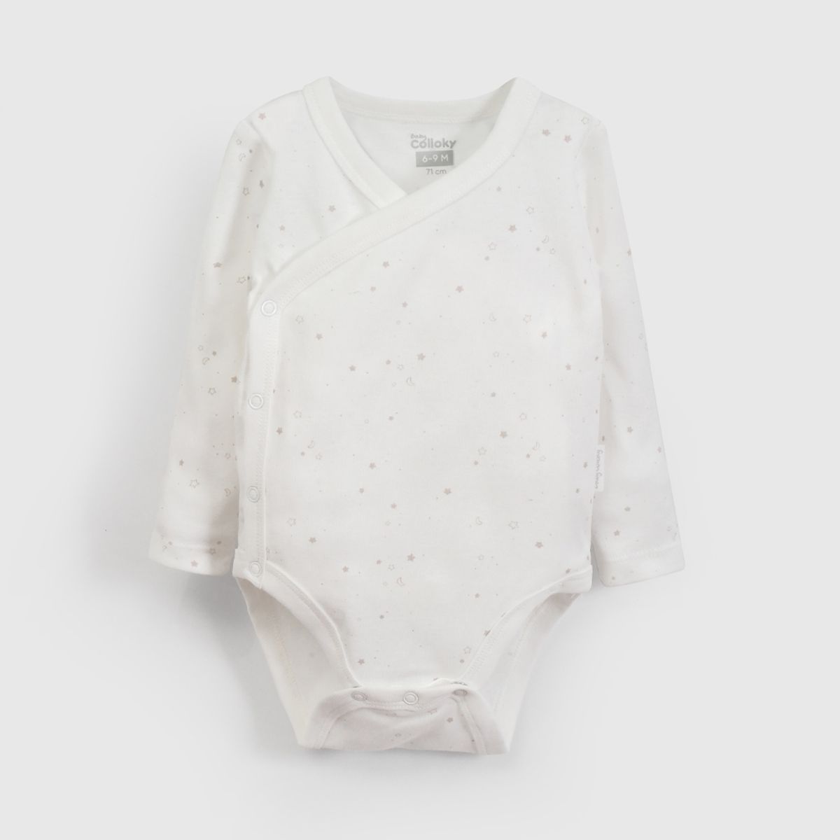 COLLOKY - Pack de Bodies Unisex bebé Blanco  57201 Colloky