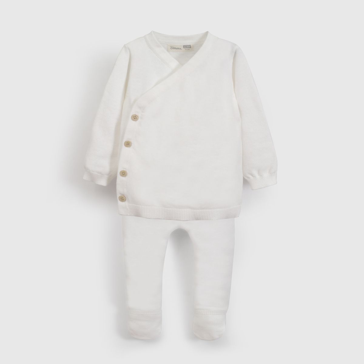 COLLOKY - Clemente Unisex bebé Blanco  57270 Colloky
