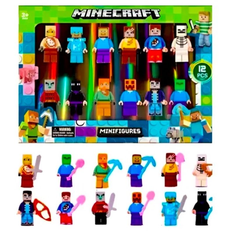 ATLAS - Set Minecraft Figuras Armables
