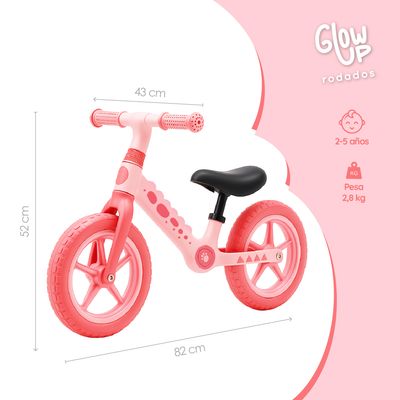 Imagen 2 del producto Bicicleta De Equilibrio Infantil Shgat Koa Rosada