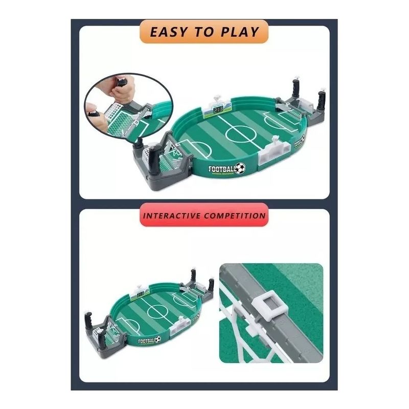 GENERICO - Juguetes de fútbol interactivos para mesa de futbolín