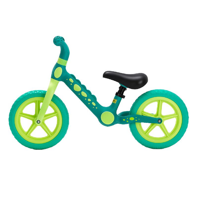 GLOWUP - Bicicleta De Equilibrio Infantil Shgat Dino Verde Glowup