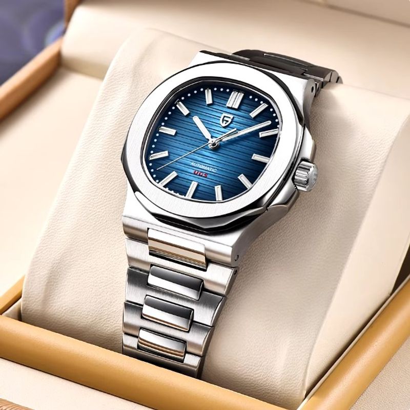 PAGANI - Reloj Hombre PAGANI NAUTILUS BLUE Automático Cristal de Zafiro