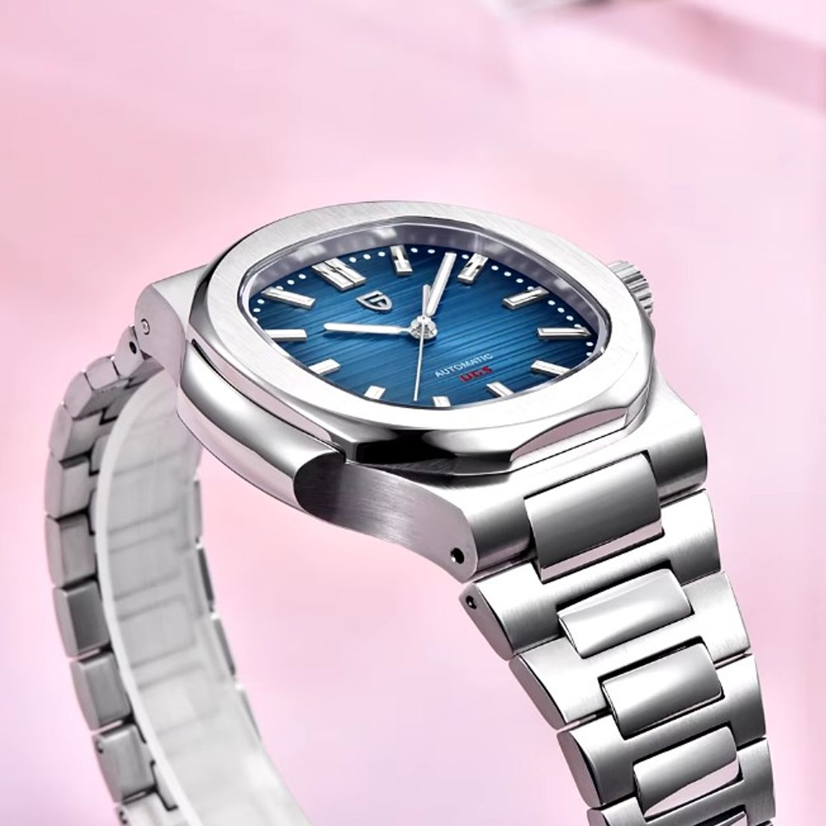 PAGANI - Reloj Hombre PAGANI NAUTILUS BLUE Automático Cristal de Zafiro