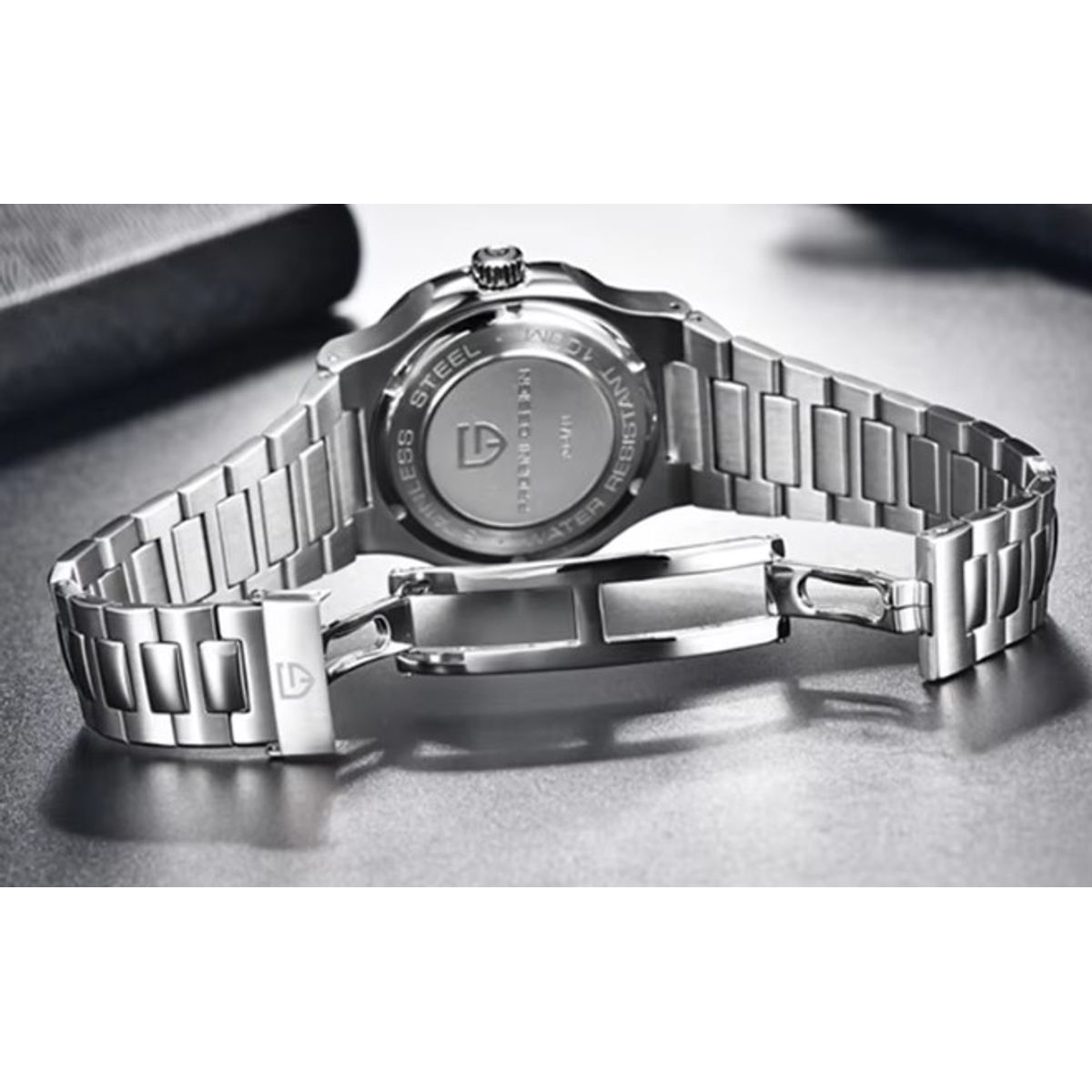 PAGANI - Reloj Hombre PAGANI NAUTILUS GREEN Automático Cristal de Zafiro