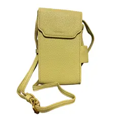 GENERICO - Cartera Mini Bolso Para Celular Negro