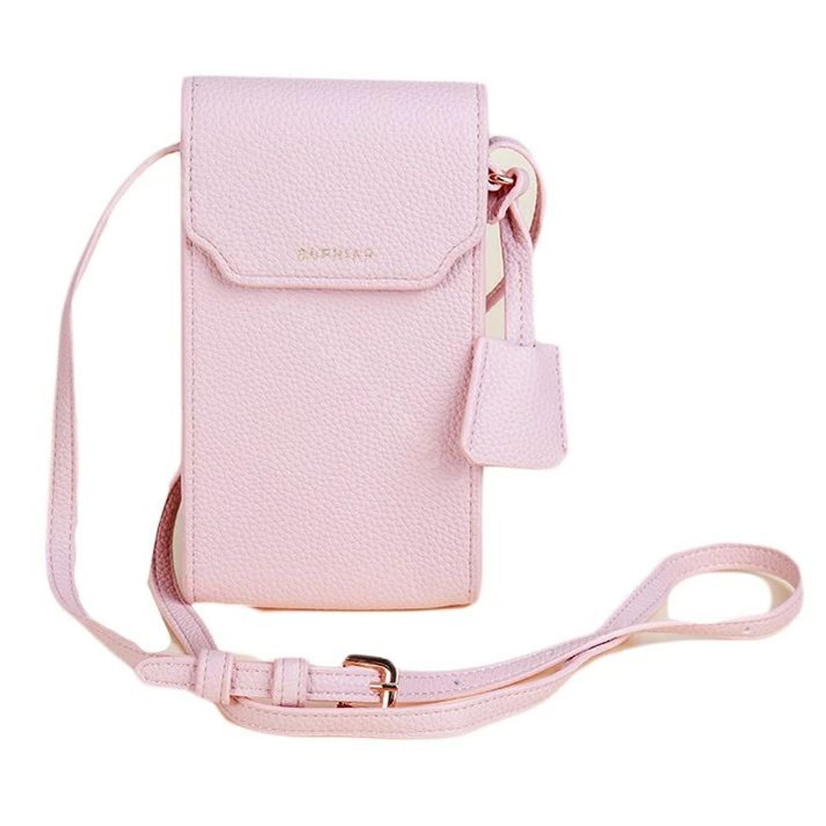 GENERICO - Cartera Mini Bolso Para Celular Negro