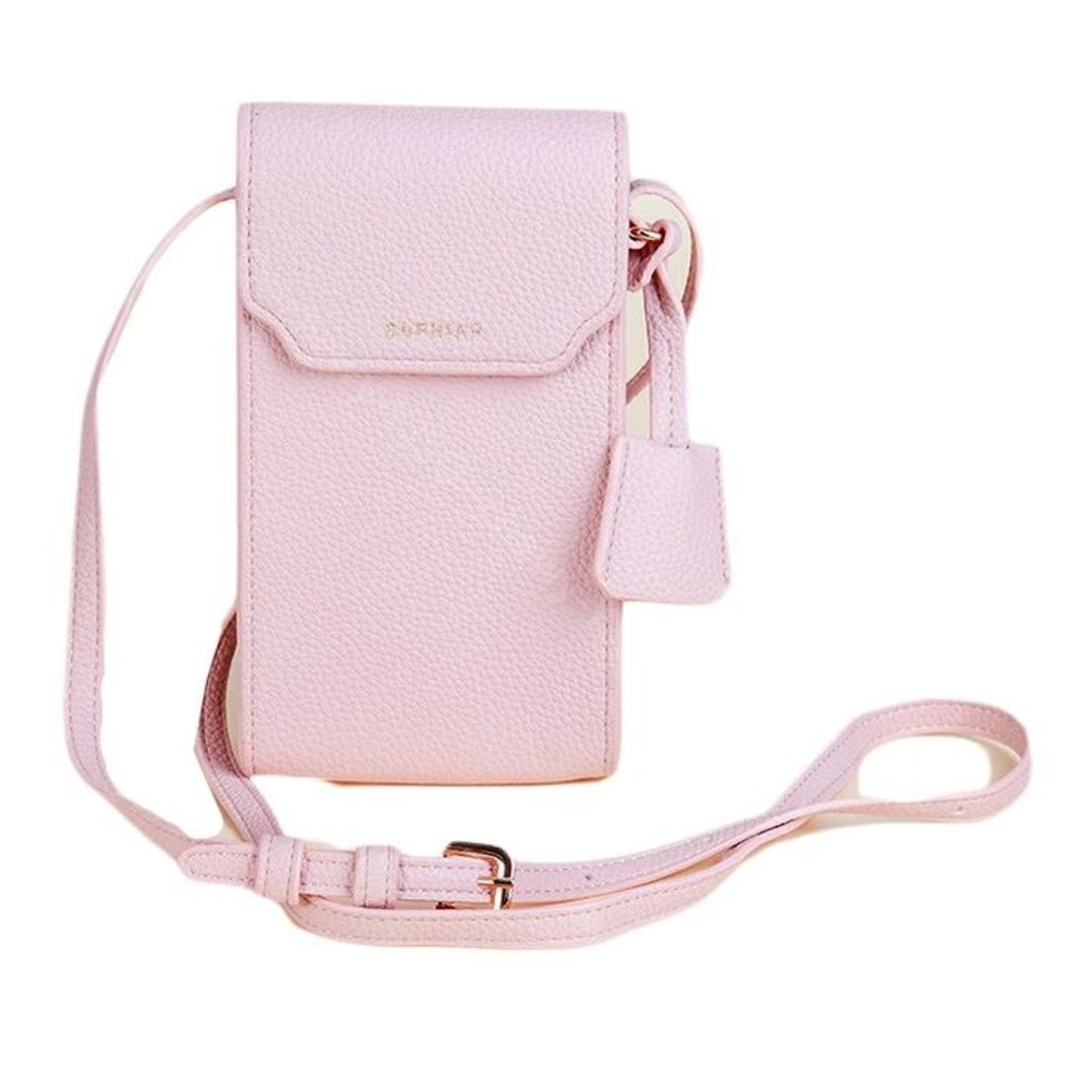 GENERICO - Cartera Mini Bolso Para Celular Negro