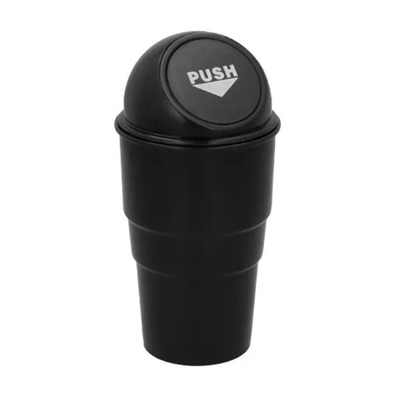 GENERICO - Mini Bote De Basura Con Tapa Para Auto Escritorio Etc