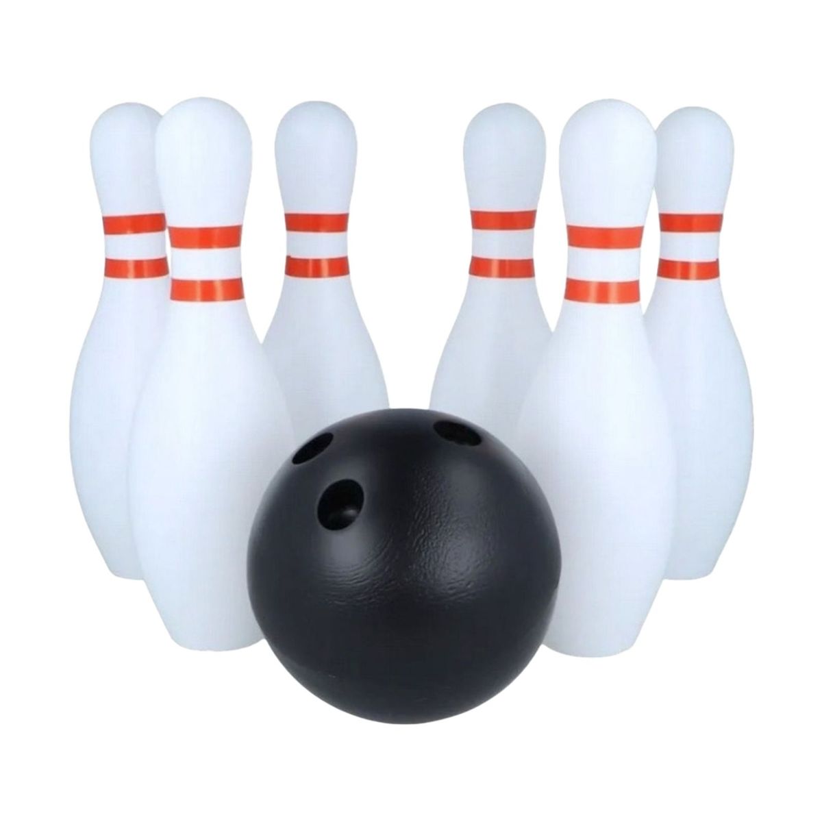 GENERICO - Set Juego De Bowling Plástico 6 Bolos Grandes Y Pelota