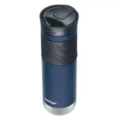CONTIGO - Mug Byron 2.0 de acero inoxidable 710 ml, azul brillante, con tapa SNAPSEAL y agarre texturizado