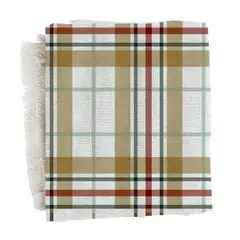 TUYO PRINT - Plaid - Escoces Beige -