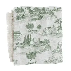 TUYO PRINT - Plaid - Toile Verde -