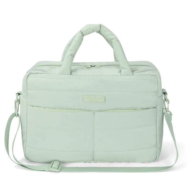 GENERICO - Bolso Maternal Impermeable 24L con Cambiador y Bolsillo Térmico