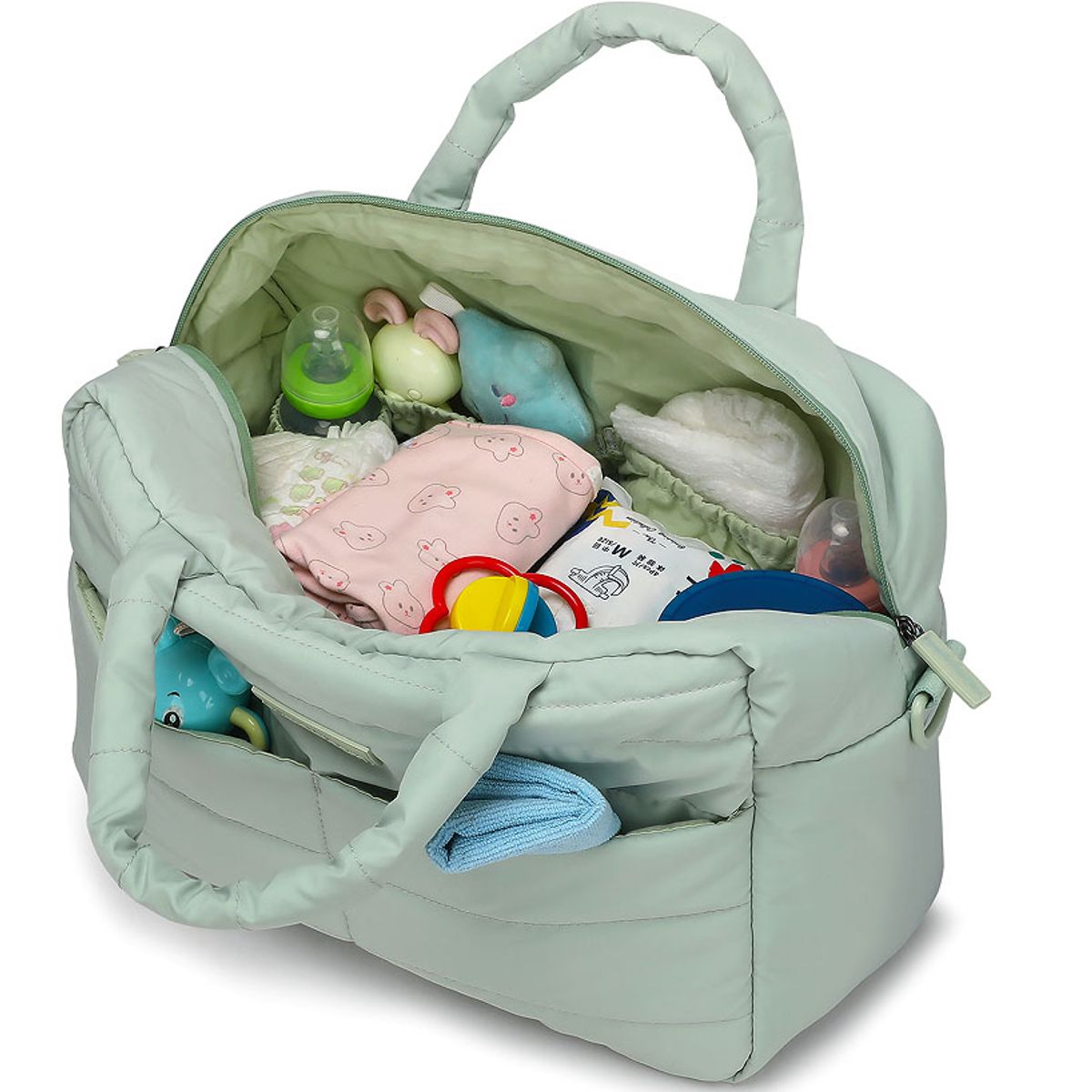 SENSIBLUE - Bolso Maternal Impermeable 24L con Cambiador y Bolsillo Térmico