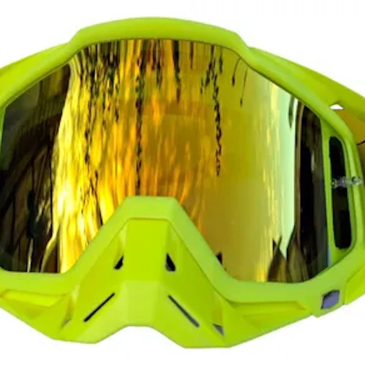 GENERICO - Antiparras Lentes Gafas Moto Motocross Esquí Sky + Estuche